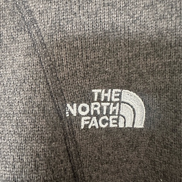 The North Face Charcoal Zip-Up Fleece Cozy Soft Outdoor Layer Sz L - Picture 5 of 12